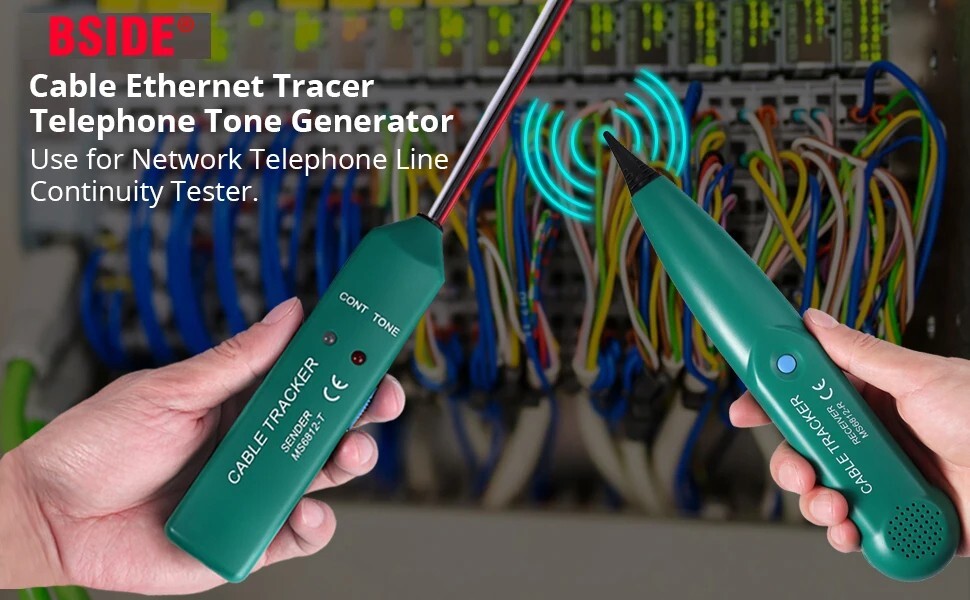 AIMOMETER MS6812 Cable Tracker Professional Network Cable Tester Line Finder AU