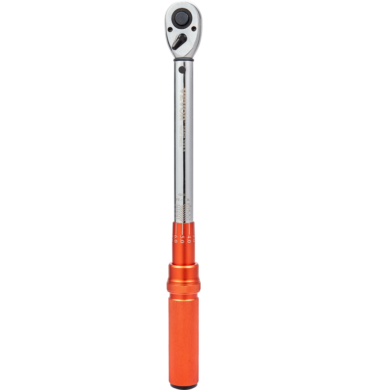 VEVOR Torque Wrench Adjustable Torque Wrench 1/2" Drive 10-150ft.lb/14-204n.m