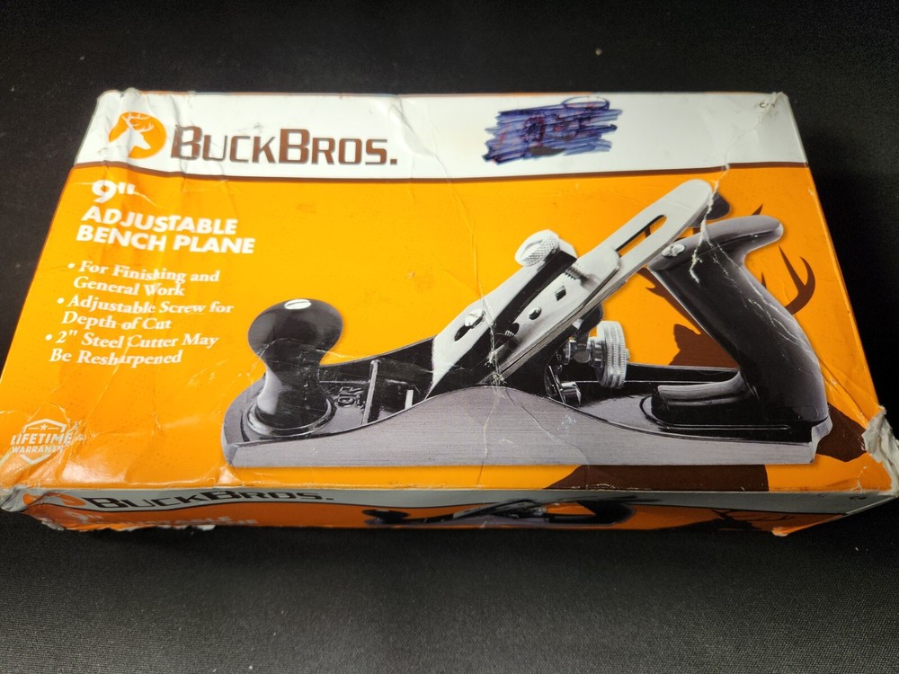 BuckBros C4 9" Adjustable Bench Plane2 Inch Cutter