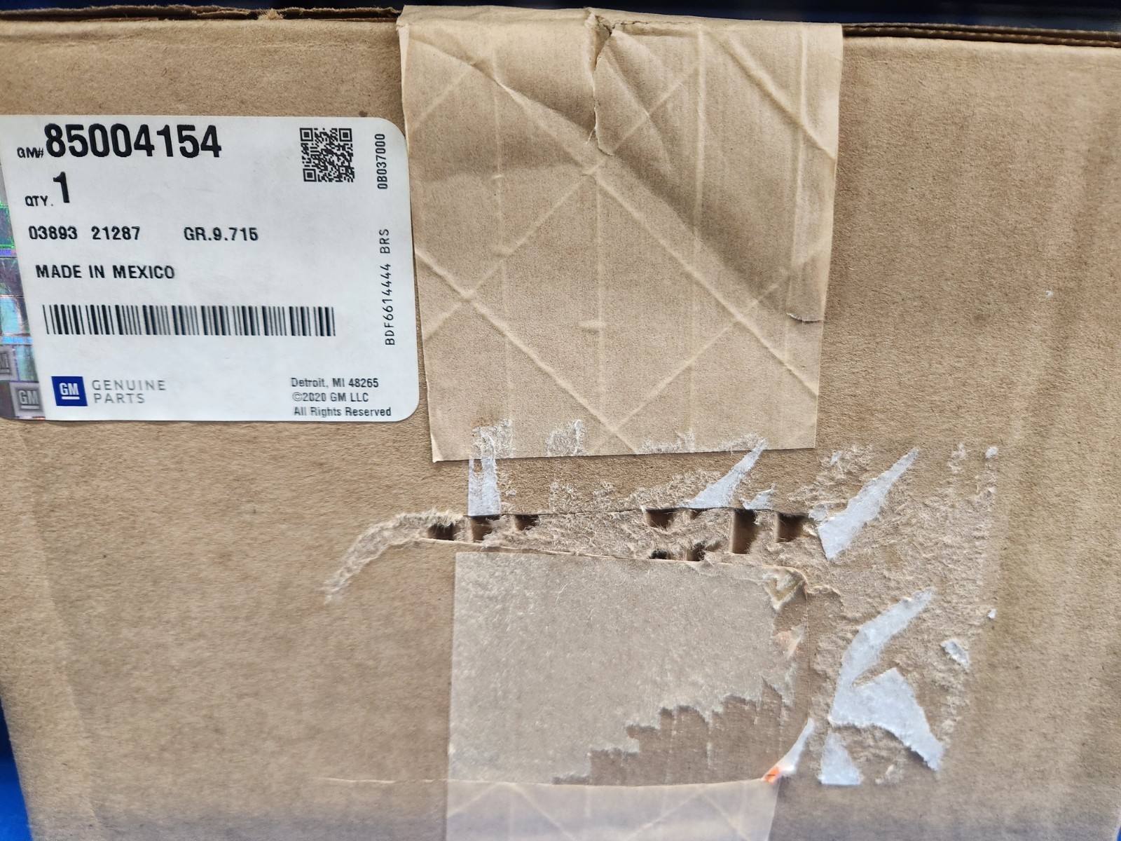 2019-2023 Silverado/Sierra GM (86584184) OEM GM Trailering Camera System