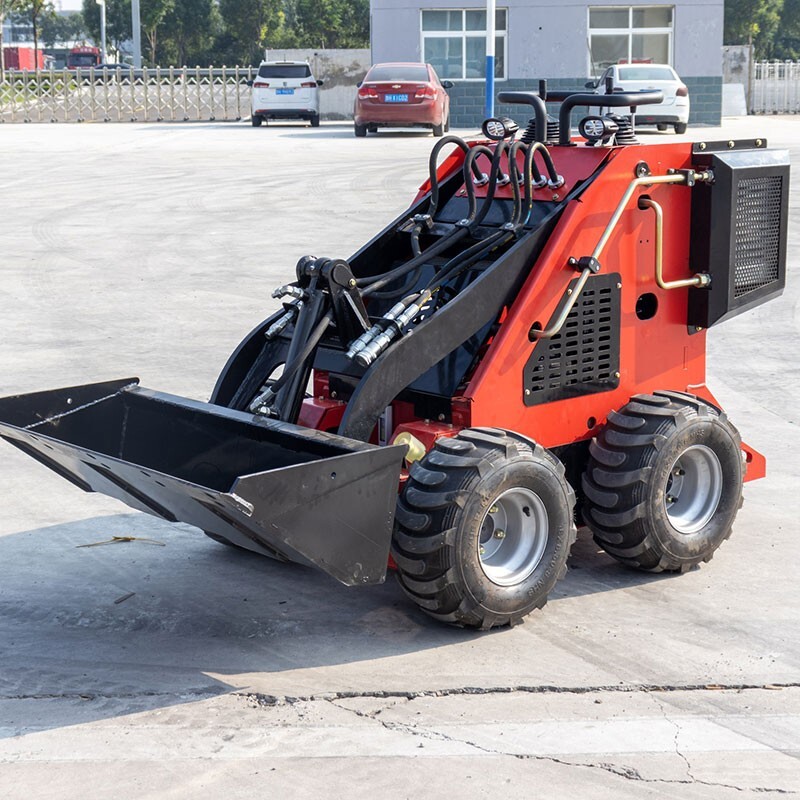 13.5HP Gas Engine Mini Wheel Skid Steer Loader, New