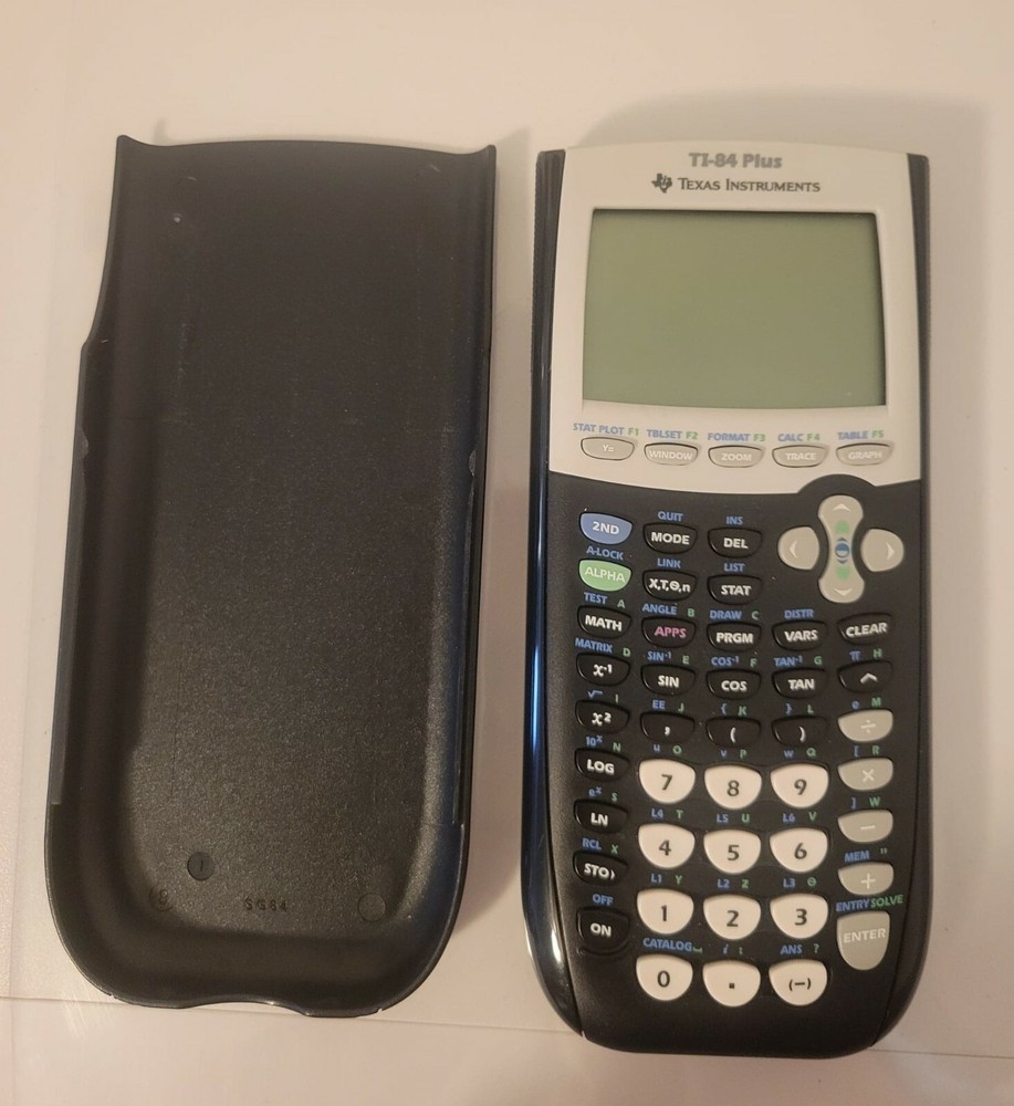 Texas Instruments TI-84 Plus  Graphing Calculator - Includes Cover!
