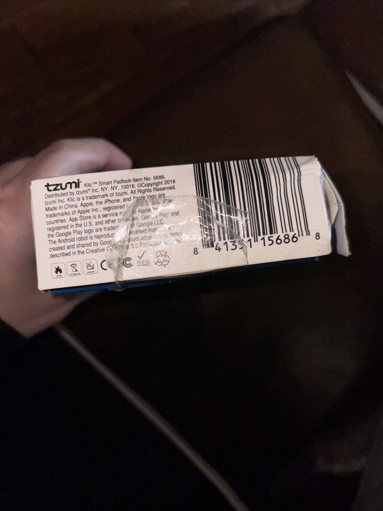 Keyless Padlock Bluetooth Enabled Micro USB (read Description)￼