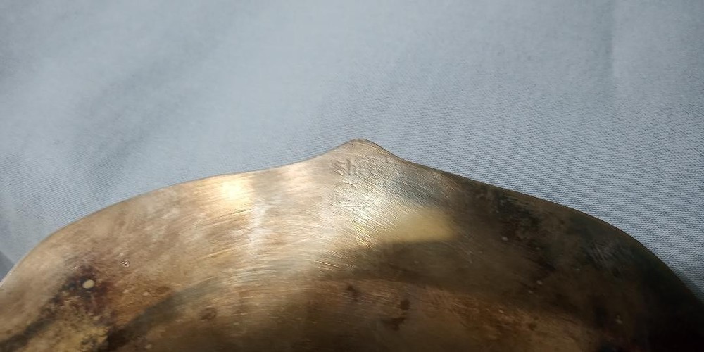 Silver Serving Bowl, oval on four legs