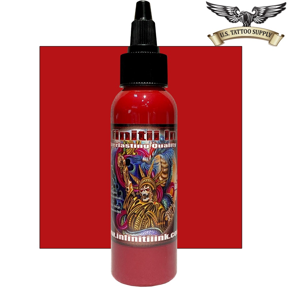 Infinitii Premium Quality Tattoo Ink - Bombshell Red