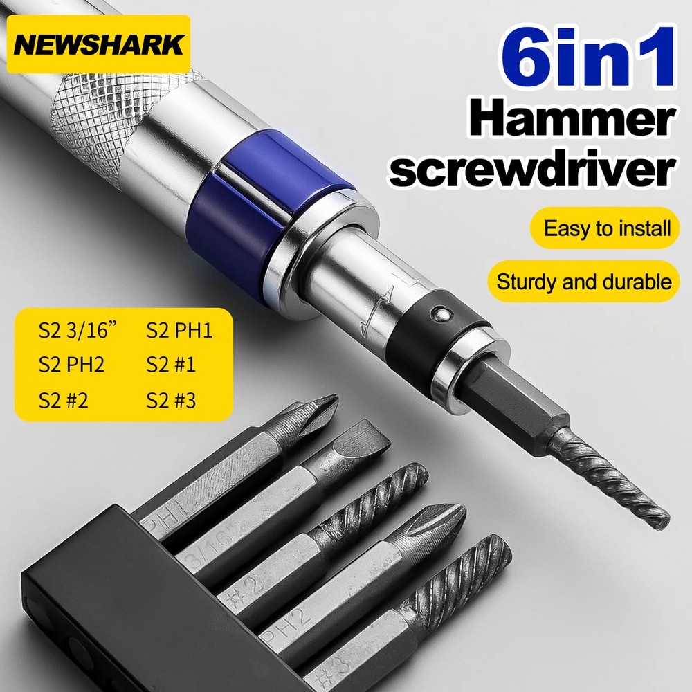 Precision Screwdriver Set for Rusted Stuck and Broken Fasteners