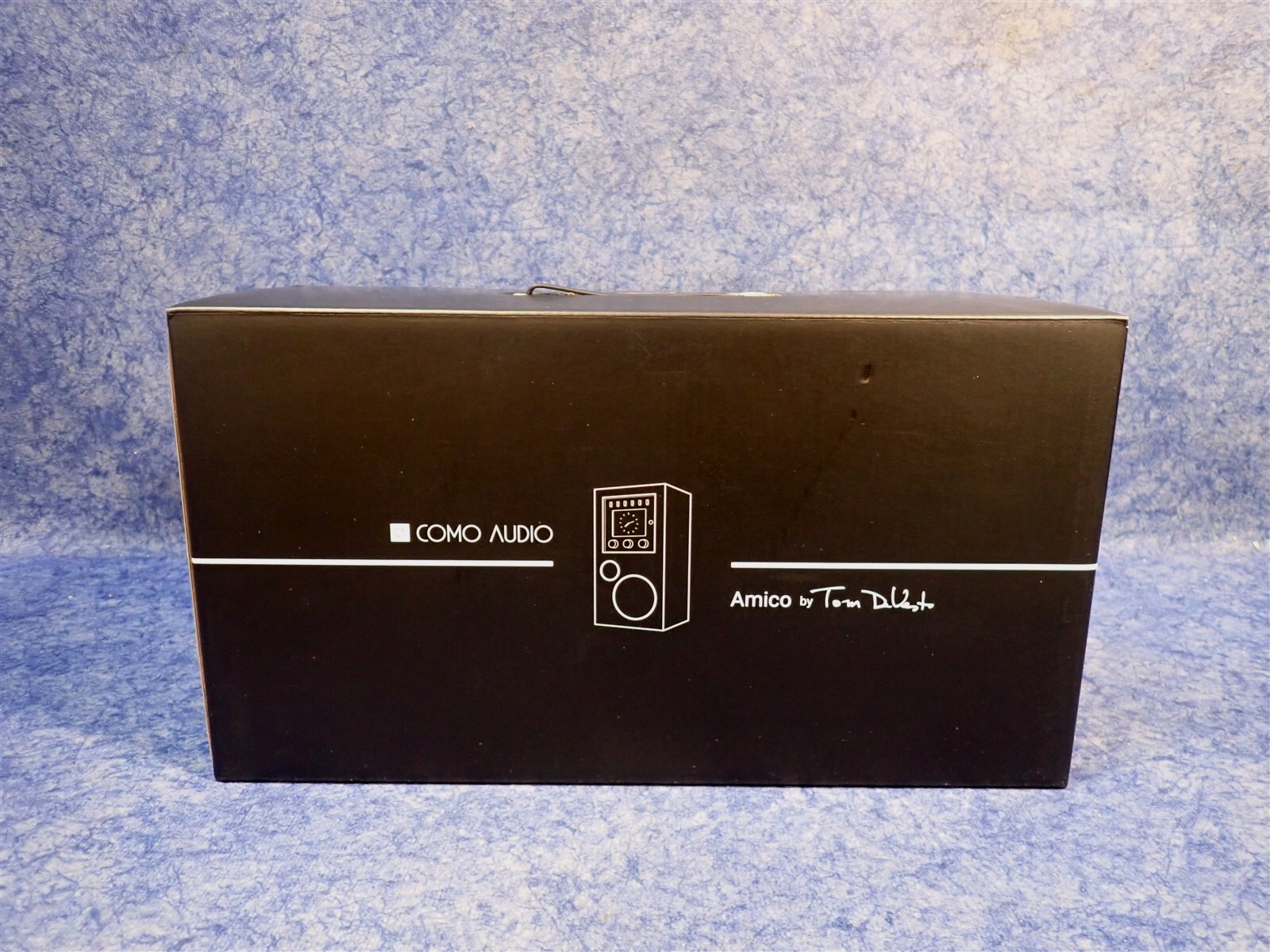 NEW Como Audio Amico AMTBA A Portable Wireless Smart Speaker System Teak/Black