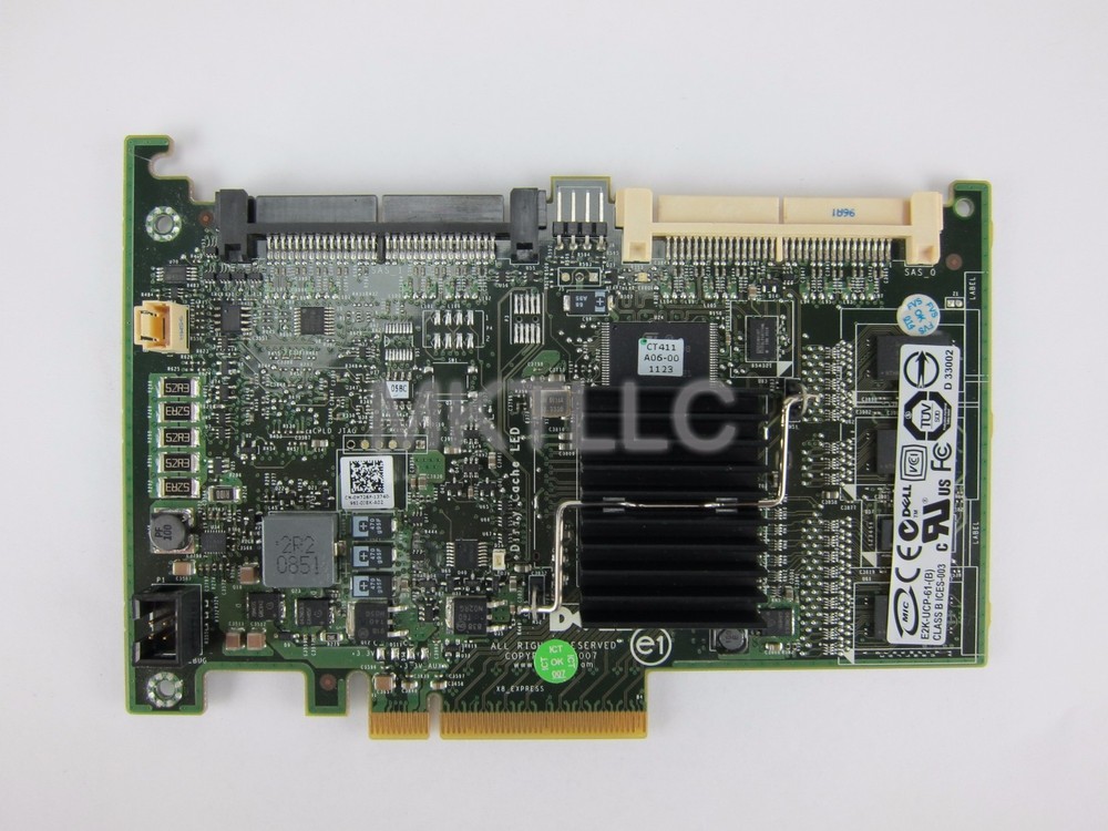 Dell PERC6i PCI-e SAS RAID Controller H726F (No Battery)