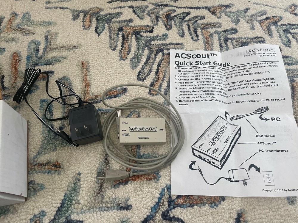 ACScout V3 Power Quality Analyzer New