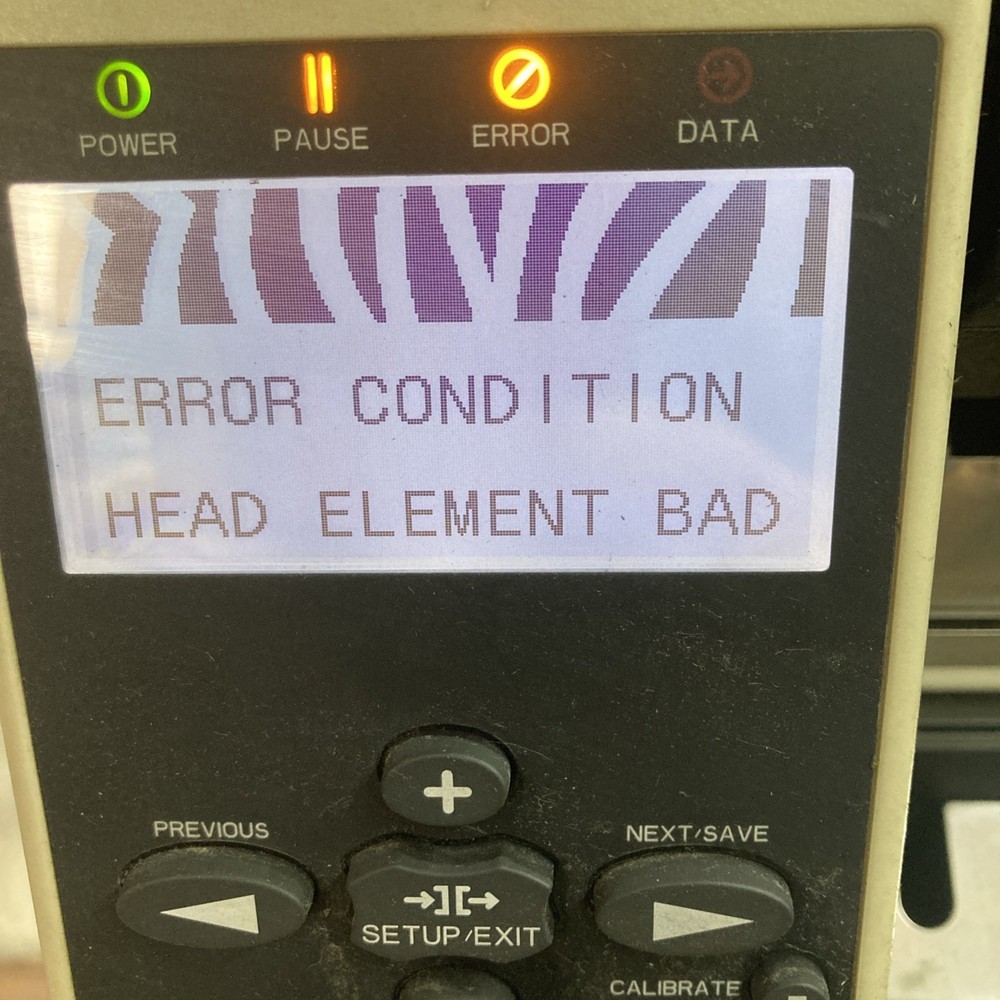 Zebra 170Xi4 300 DPI Label Printer *POWERS ON, *UNTESTED*