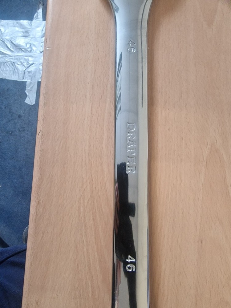 Heavy Duty Long Pattern Metric Combination Spanner, 46mm