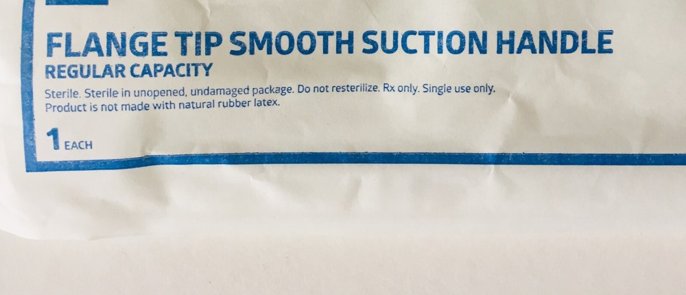 5 PC FLANGE TIP SMOOTH SUCTION HANDLE