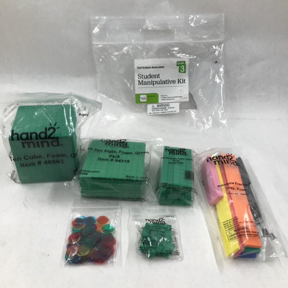 HAND 2 MIND enVision Math Individual Student Manipulatives Kit -Grade 3
