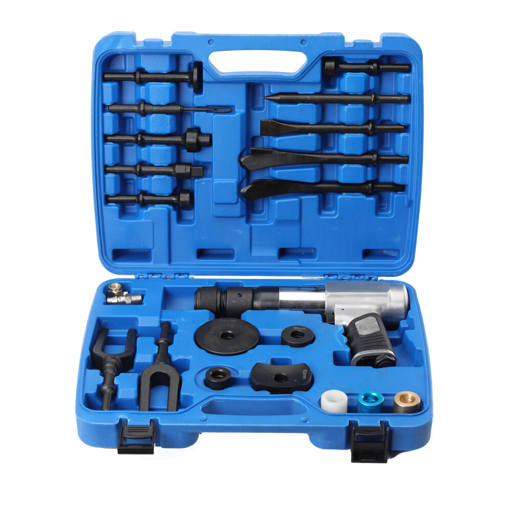 Pneumatic Hammer Piece Chisel Kit With Case Multi-functional Air Hammer Tool Set