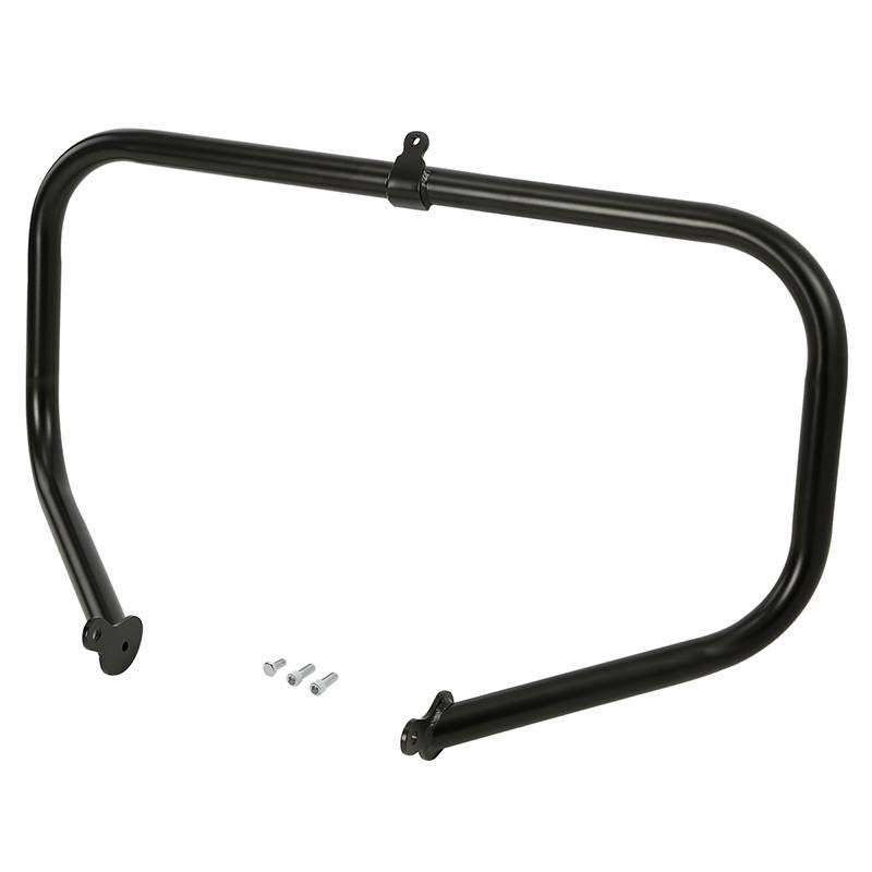 Black Engine Guard Highway Crash Bar Fit For Harley Touring Ultra Limited 09-23