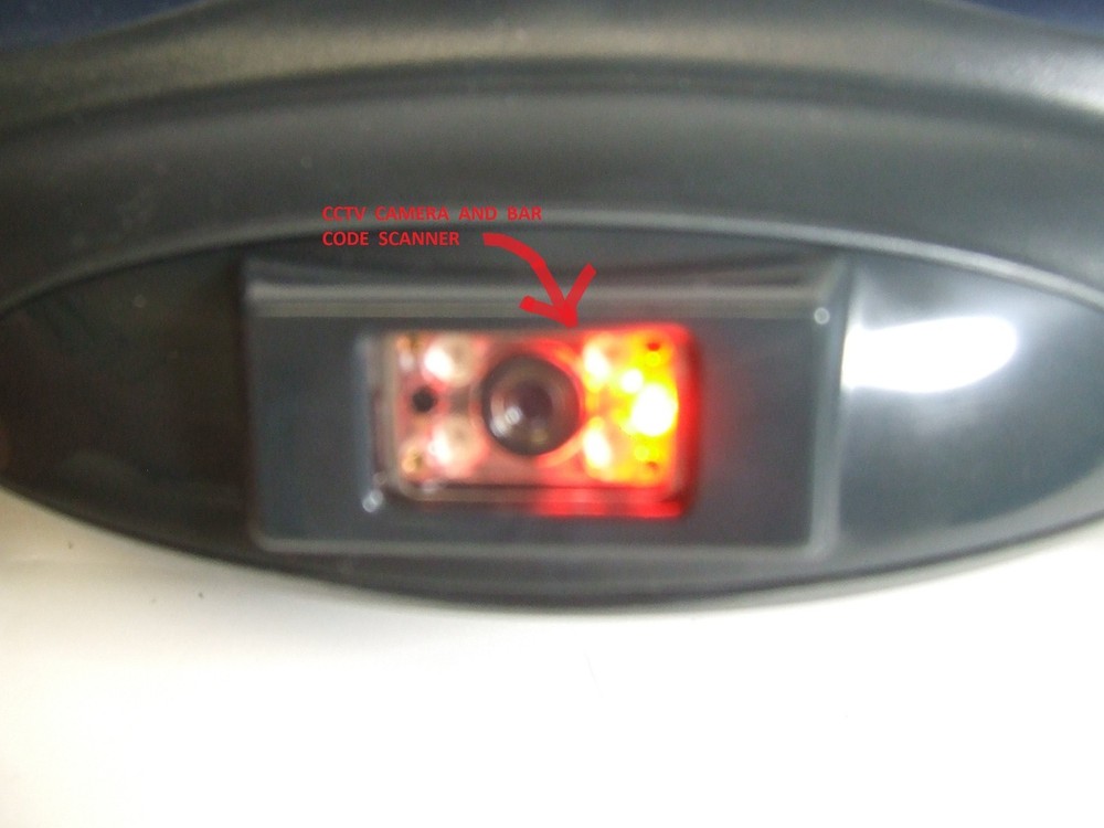 SRS POS System ! with 2 camera,biometric and bar code scanner ! ! USED ! WOW !