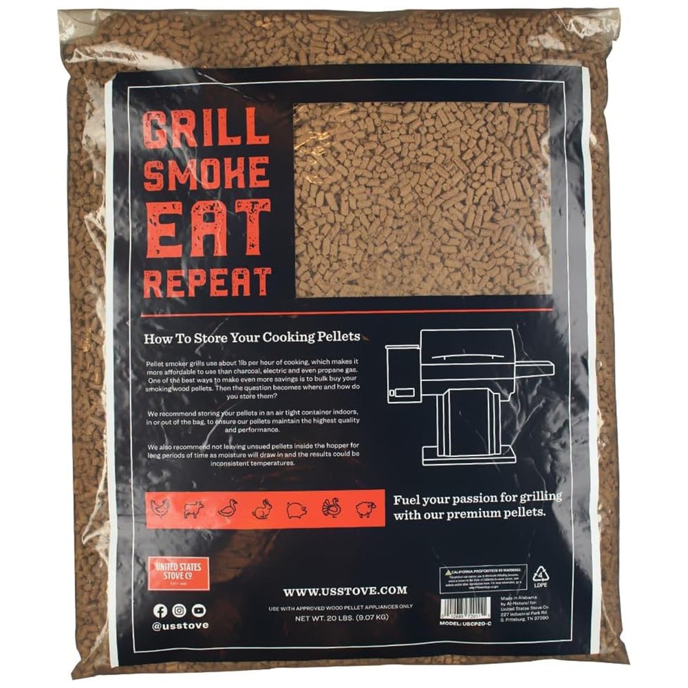 Competition Cooking Pellets, 20lb Bag