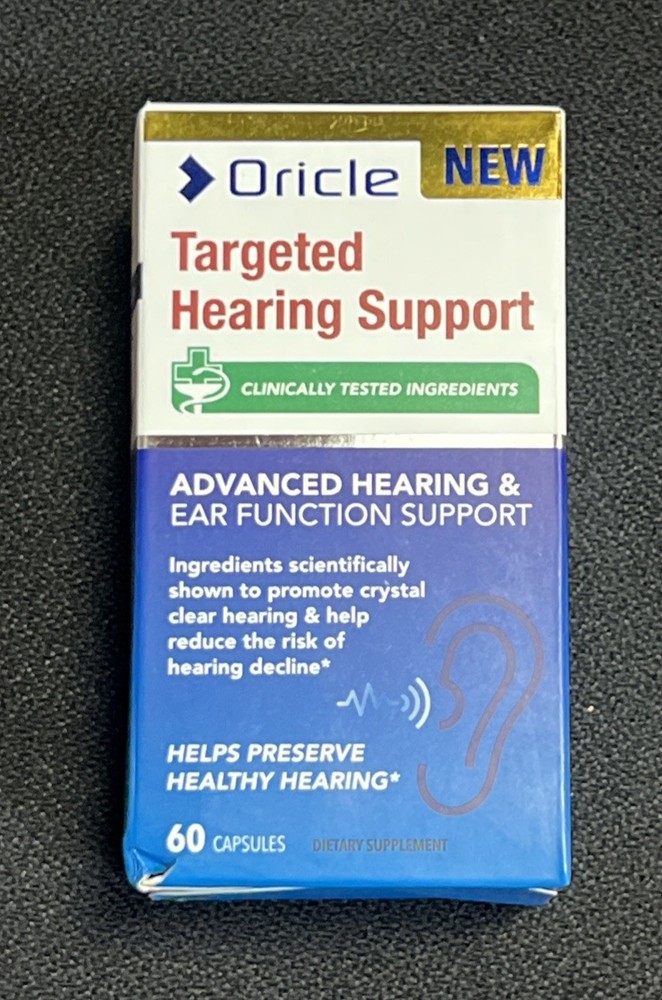 Oricle Targeted Hearing Support Advanced Hearing & Ear Function Support New
