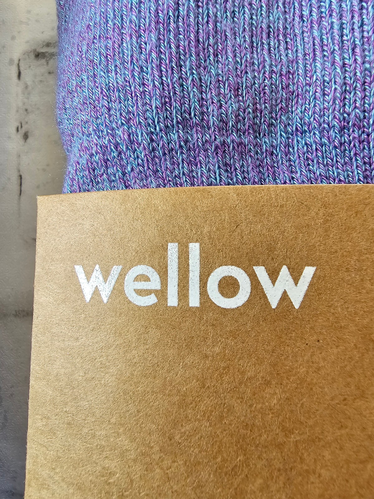 Two Pair Wellow Size Medium Wide Calf Bamboo Compression Socks In Galaxy Twist