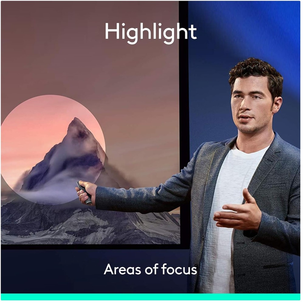 Logitech Spotlight Remote - Advanced Digital Highlighting