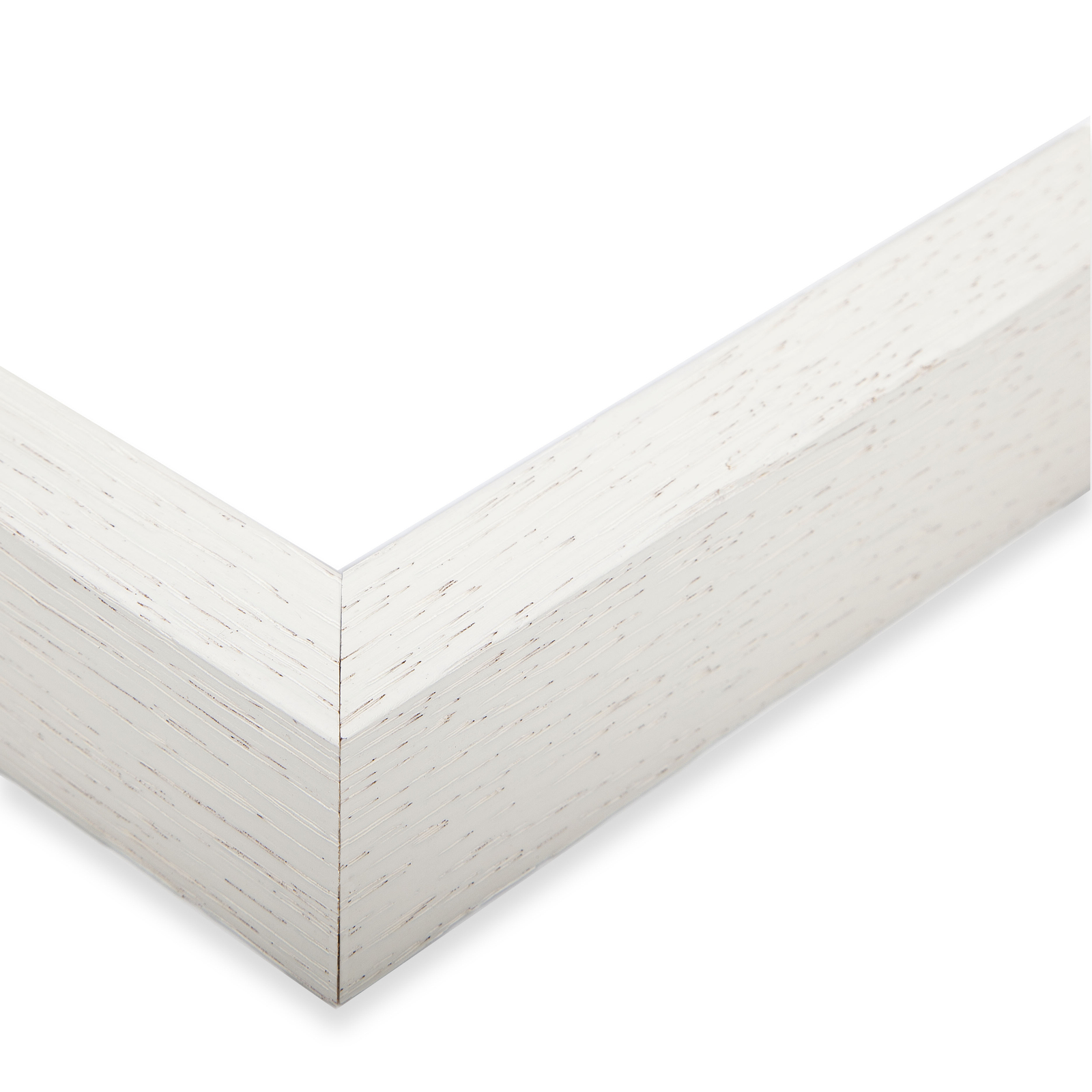 ArtToFrames Picture Frame Custom 0.825" White Stain on Oak Wood 4110 Small