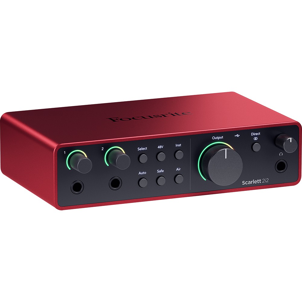 Focusrite Scarlett 2i2 4th Gen Audio Interface