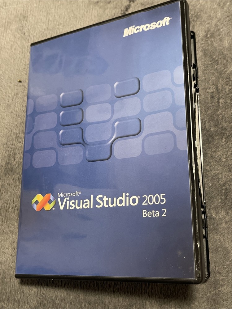 Microsoft Visual Studio 2005 Team Suite Beta 2 (3 CD’s)