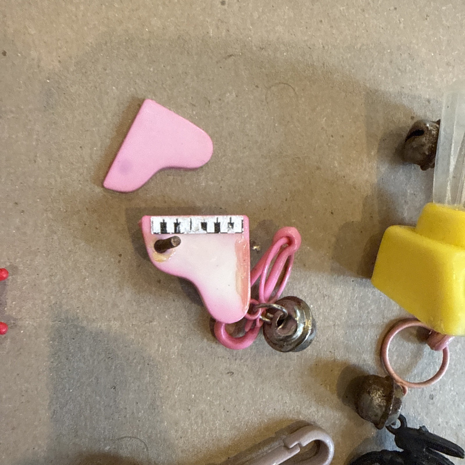 Huge Lot Of 82 Bell Charms Necklaces Rare 80s READ