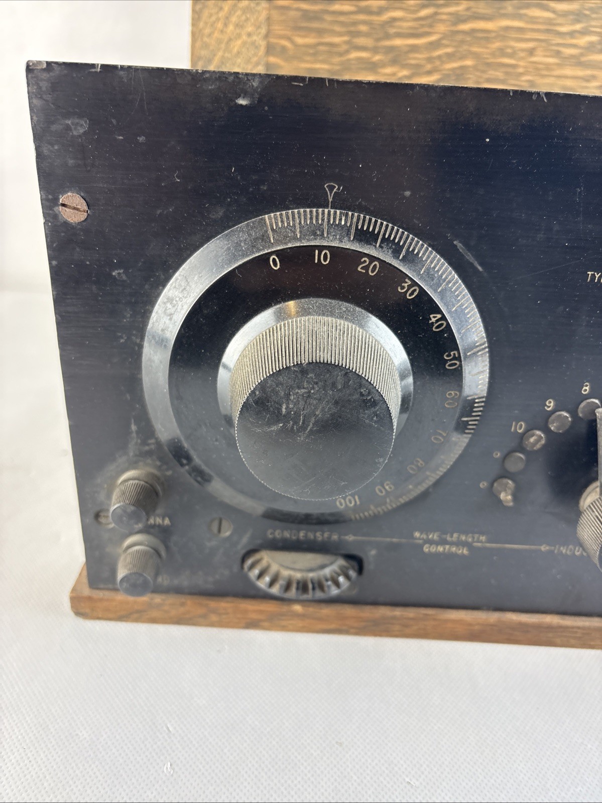 Grebe Model CR-5 radio for parts, used untested, free shipping