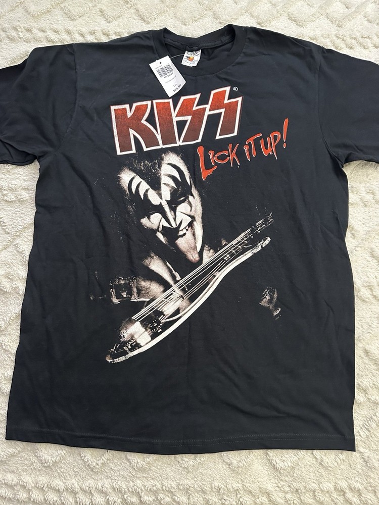 KISS SHIRT SIZE L GENE SIMMONS  NEW WITH TAG