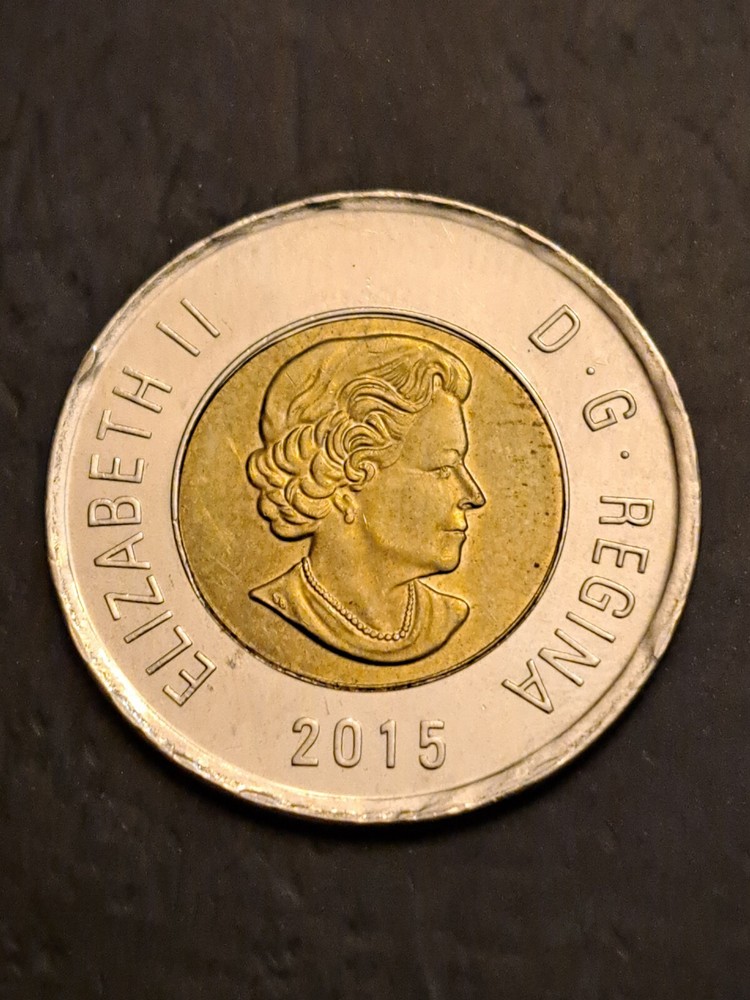 2015 CANADA 2 DOLLAR EXACT COIN SHOWN PB940