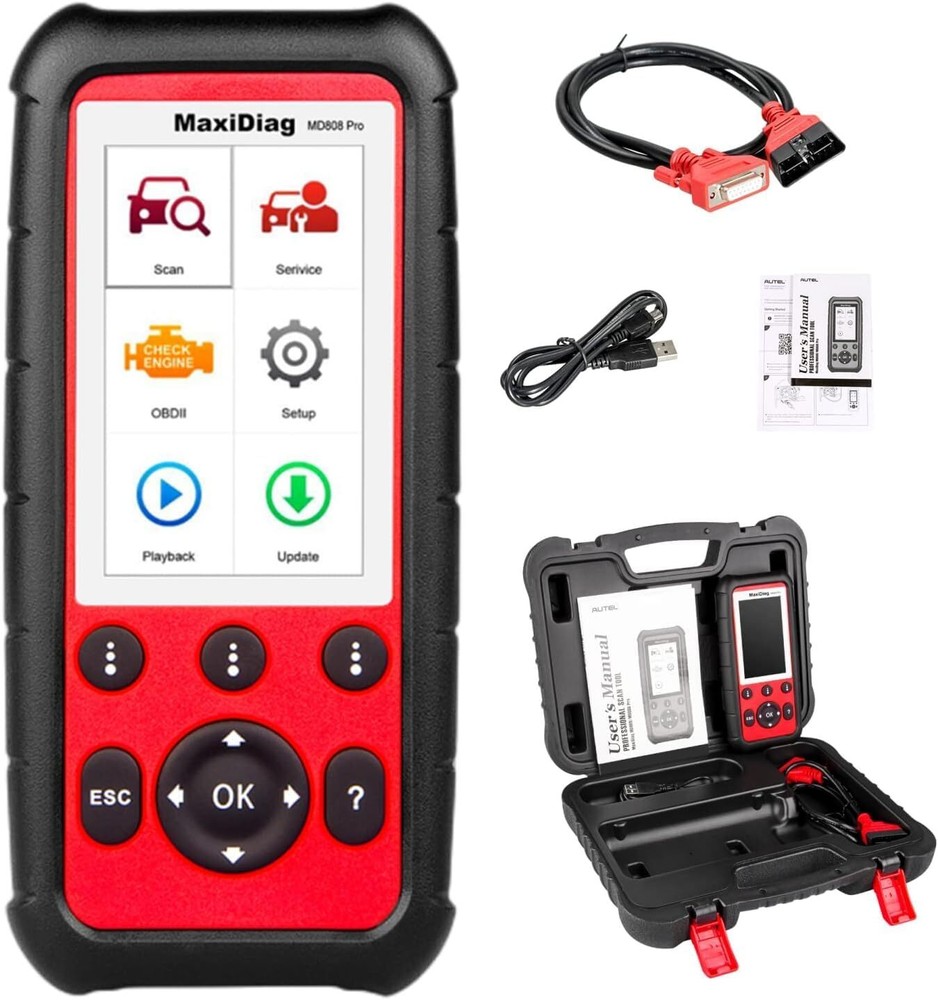 2025 Autel MaxiDiag MD808 Pro Automatic Diagnostic Scanner Tool OBD2 Code Reader