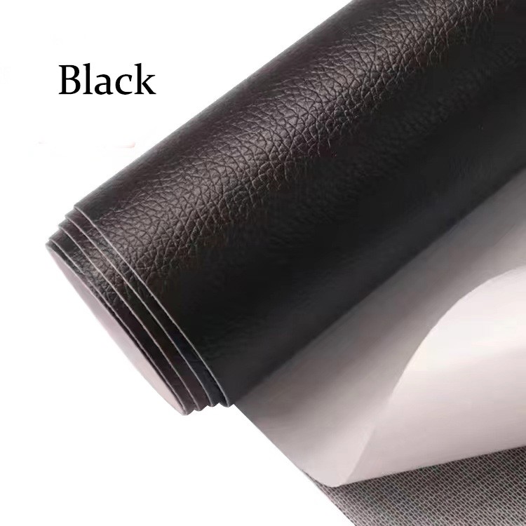 Self Adhesive Vinyl Faux Leather Fabric Repair Patch Kit for Car seat Sofas