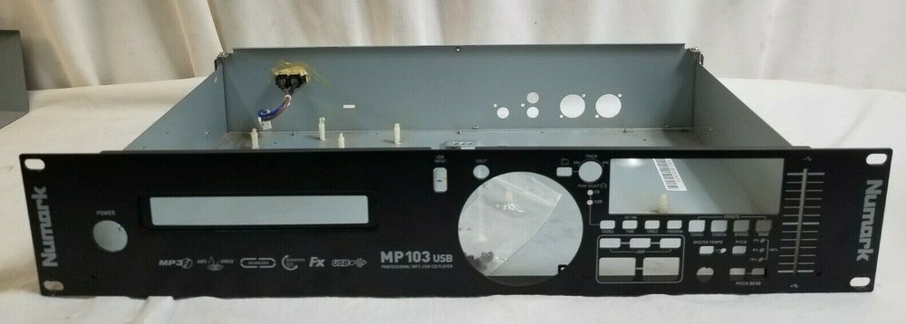 NUMARK MP103 BOTTOM LID and FRONT COVER REPLACEMENT