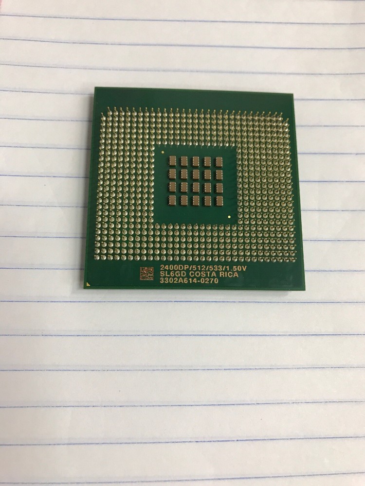 INTEL Xeon 2400DP/512/533/1.5V Cache Socket 604 CPU Process SL6GD