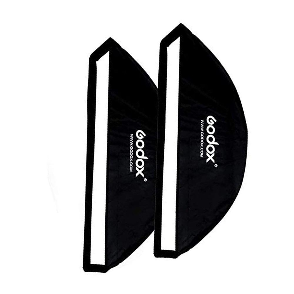 Godox 35x160cm Rectangle Bowens Mount Strip Softbox + Grid For Strobe Flash Head