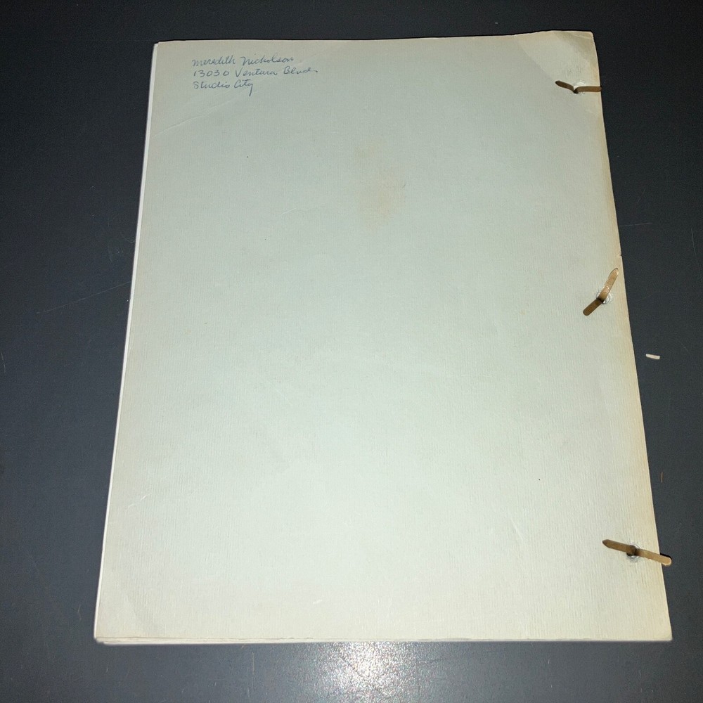 ESCAPE FROM HELL ISLAND (1963) Cinematographer-signed Early Title Script + COA!