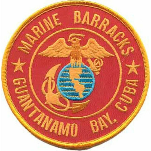 Marine Barracks Guantanamo Bay Cuba Patch