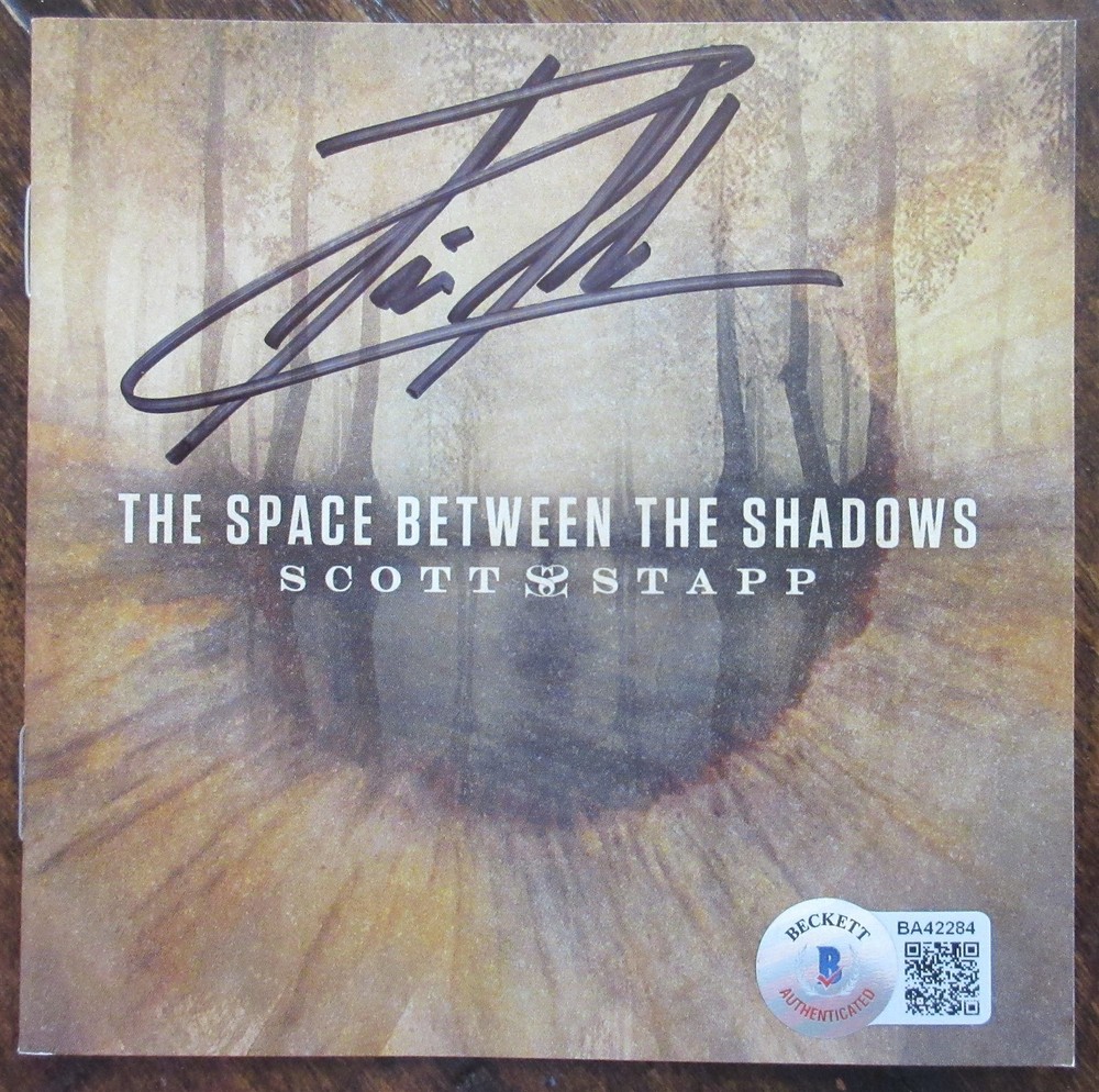 Scott Stapp Signed CD Booklet with CD - Beckett BAS