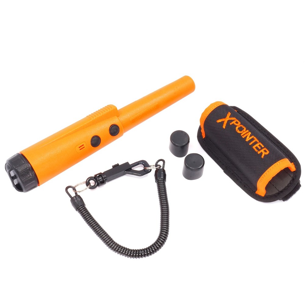 Quest XPointer Land Orange Pinpointer & Diamond Digger Tool Right Serrated