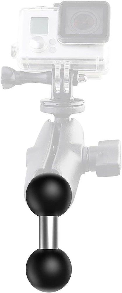 1" Double Ball Mount Adapter for RAM Mounts - Durable, Waterproof & Adjustable