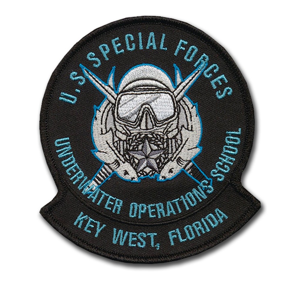 Special Forces Underwater Diver Patch (2025 Version) - 4" X 3 1/2" Hook & Loop
