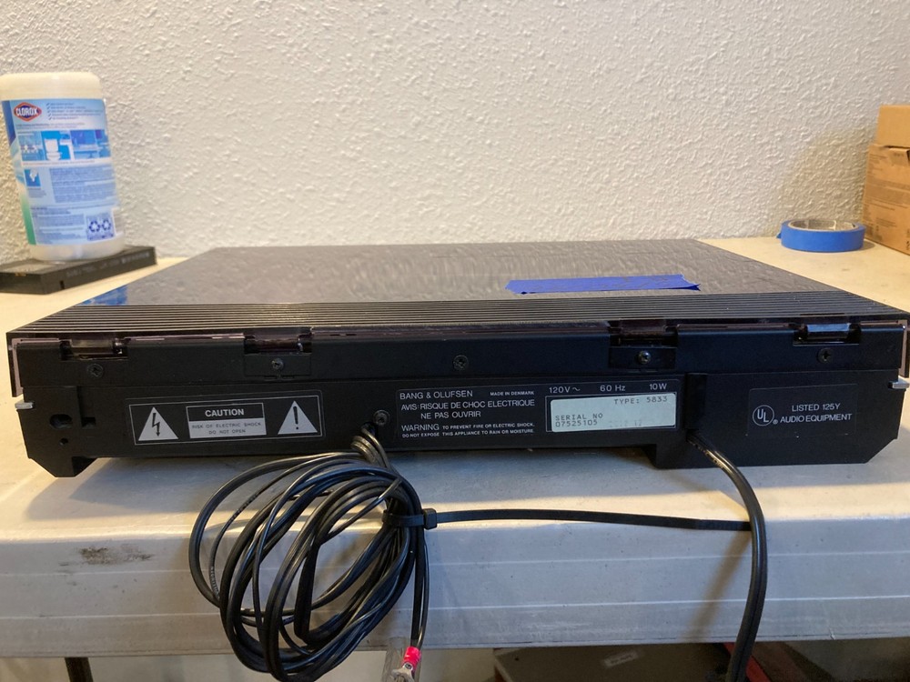 Bang & Olufsen Beogram RX2 Type 5833 Turntable