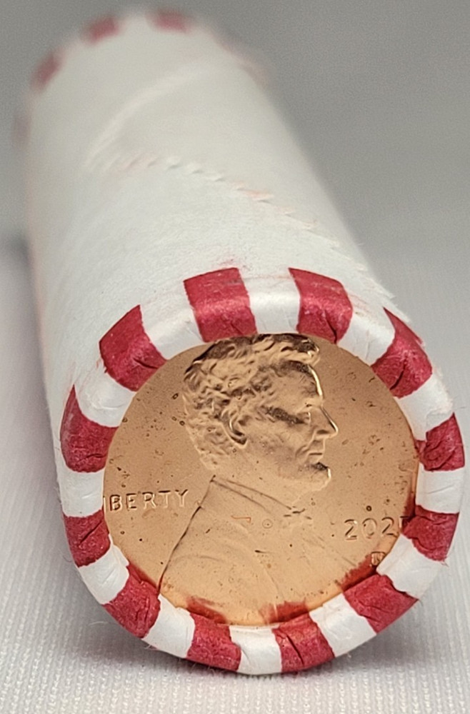 2025 D Lincoln Shield Cent Penny BU -1 Roll