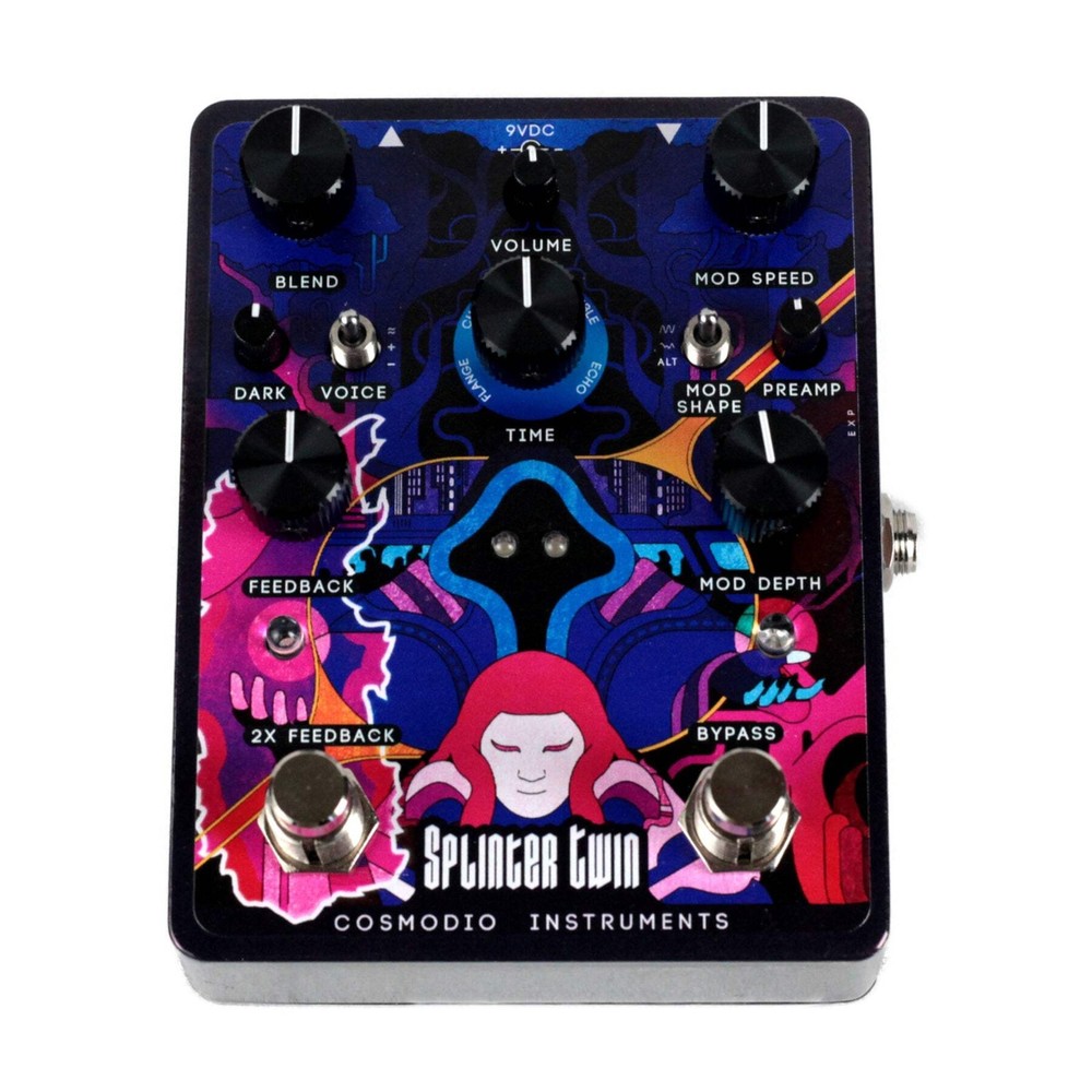 Cosmodio Splinter Twin Time Modulator Effects Pedal