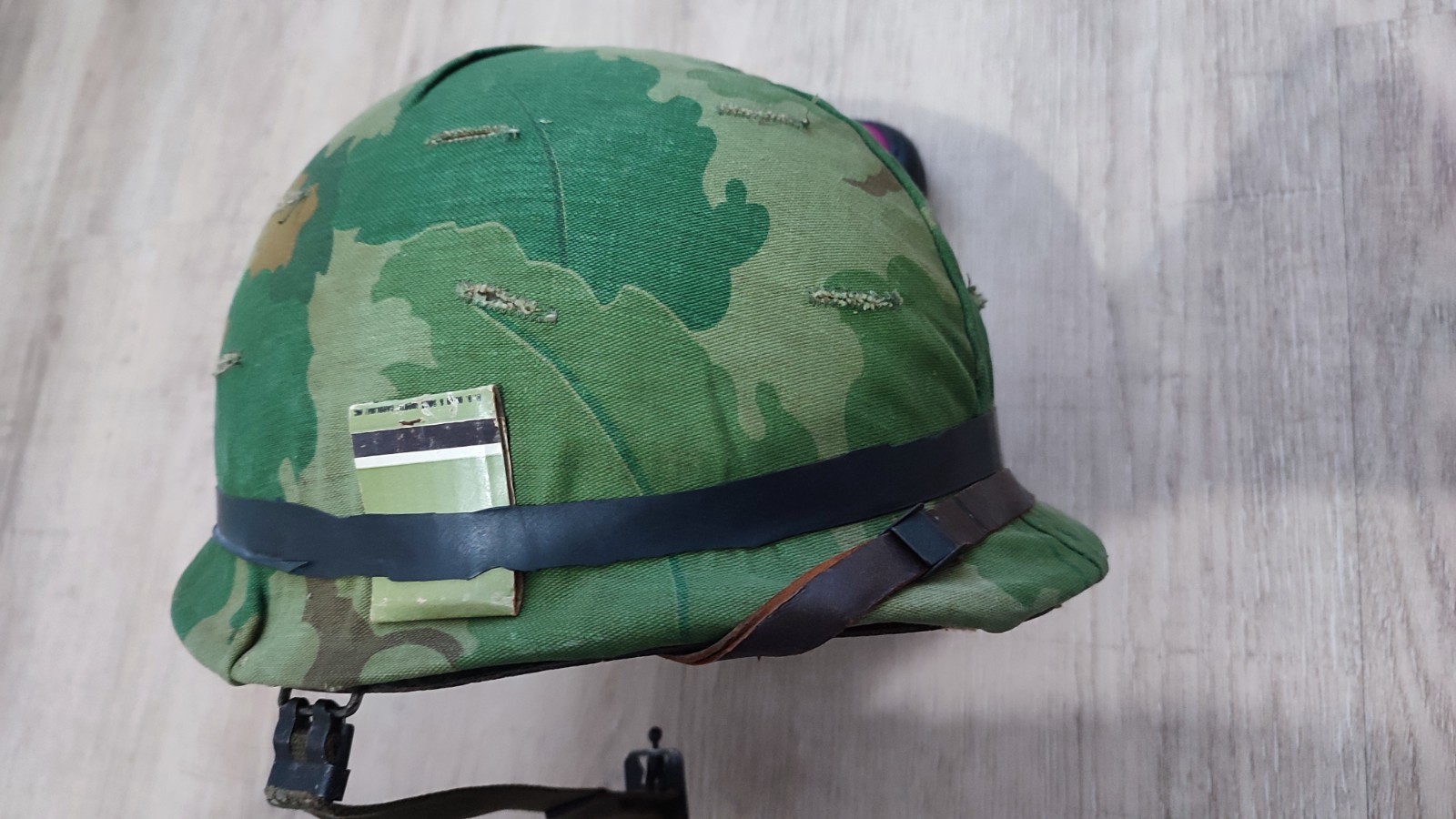 full original M1 Helmet 1951 type USMC US Army Vietnam