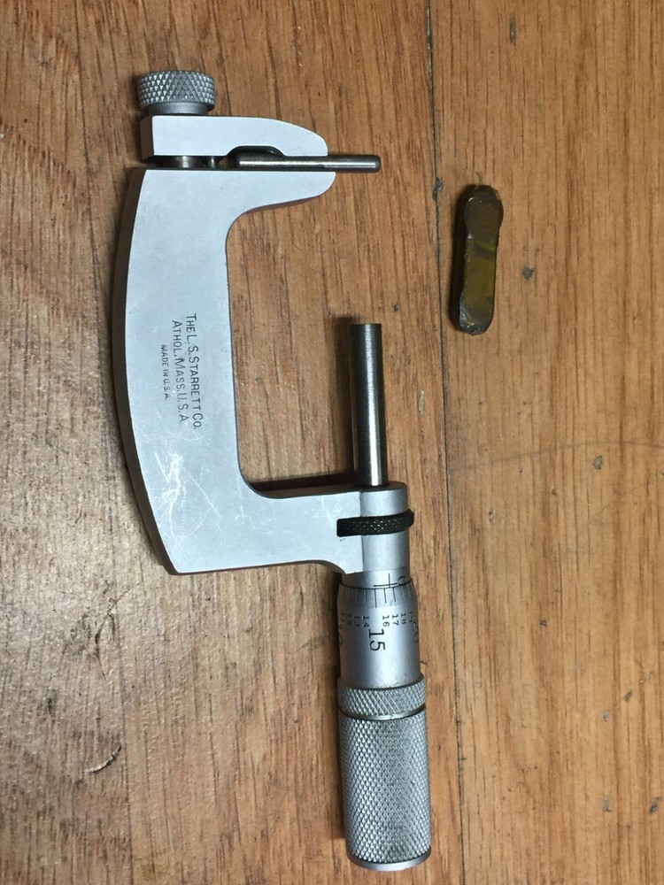 STARRETT  MICROMETER .001 " X 1 - 2 " NO 220