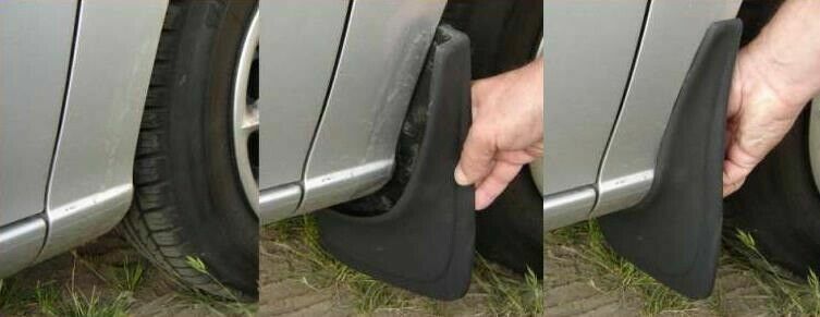 2x Mudflaps Splash Guard Front for Subaru Impreza G3 Hatchback