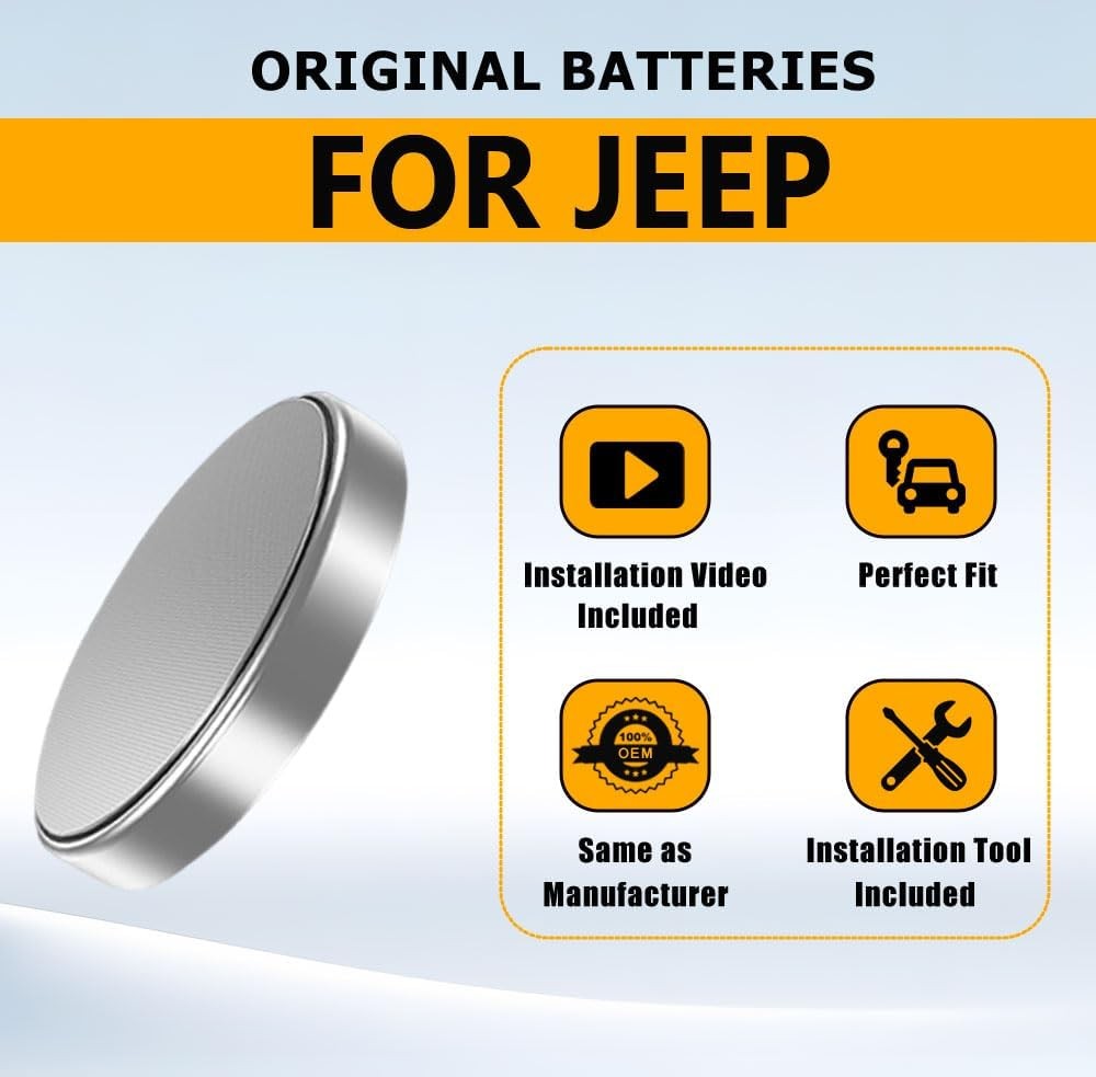 Batteries Replacement for Smart Remote Fobik