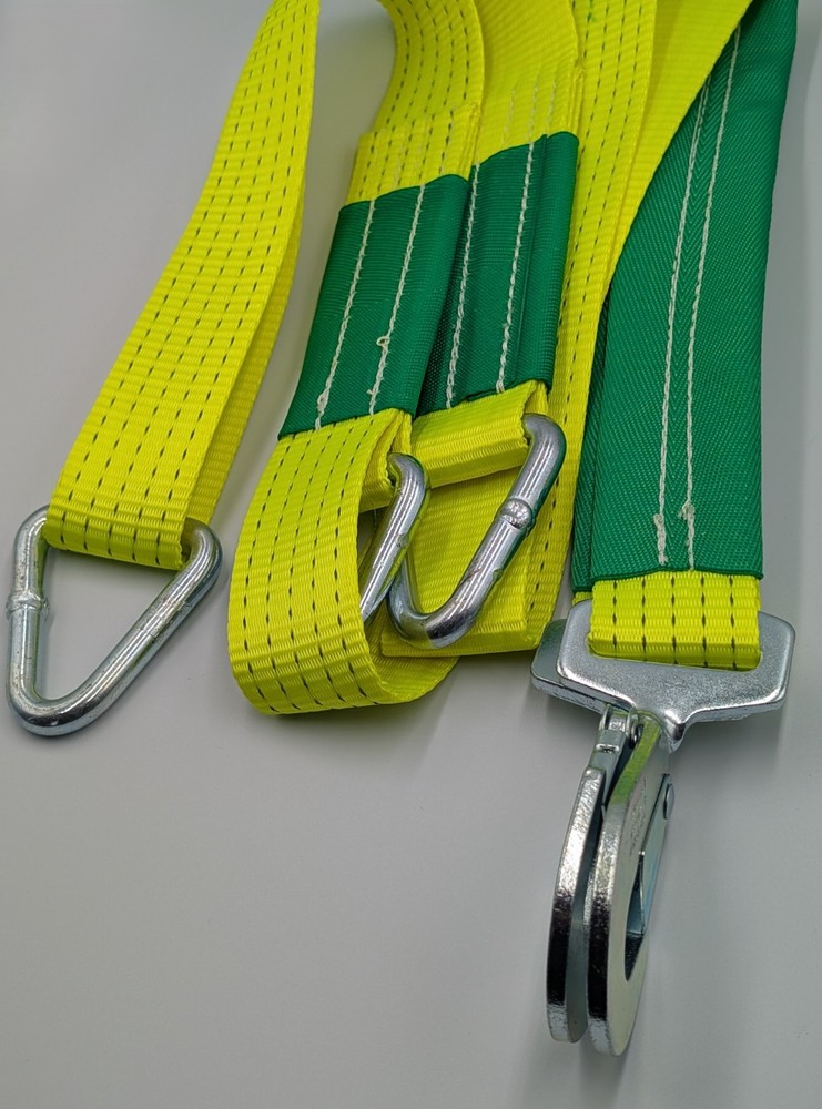 HI VIS Winching Assistance Straps Webbing Winch Brother - Even Pull System